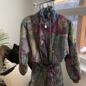 vtg 90's SPORTALM kitzbuhel snow onesie